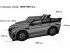 Розміри дитячого ліжка машина Range Rover "PREMIUM" P001 меблевої фабрики Viorina-DEKO