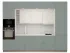 Модульная кухня Acryl 3,2 м фасады LuxeForm Рост Модульная кухня Acryl 3,2 м фасады LuxeForm Рост