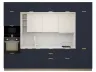 Модульная кухня Acryl 3,2 м фасады LuxeForm Рост