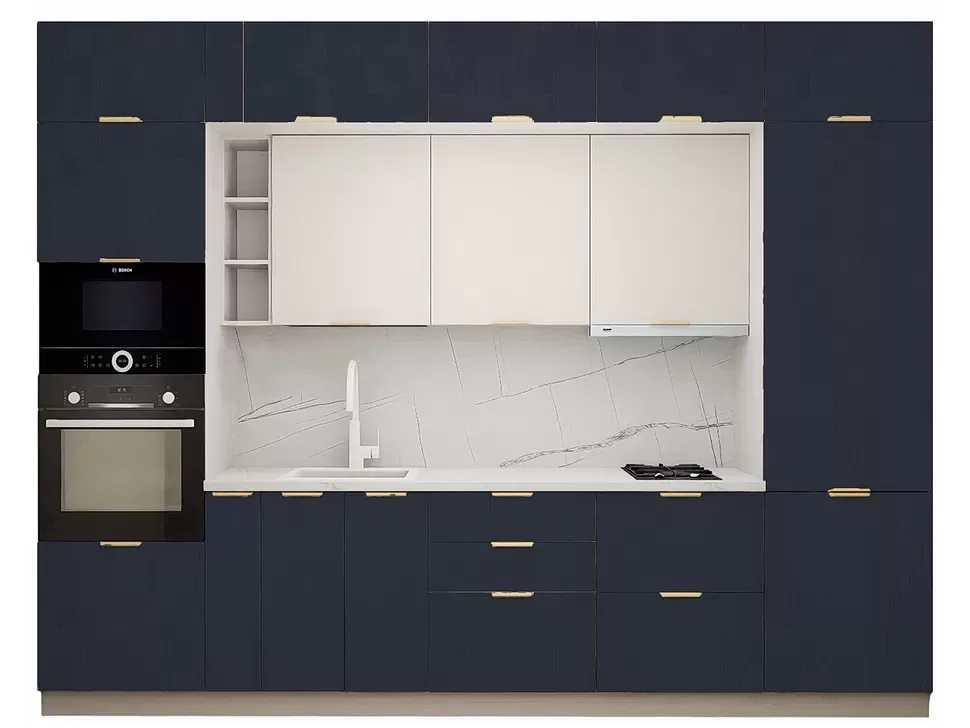 Модульная кухня Acryl 3,2 м фасады LuxeForm Рост купить в Киеве – Киев-Мебель™ Модульная кухня Acryl 3,2 м фасады LuxeForm Рост купить в Киеве – Киев-Мебель™