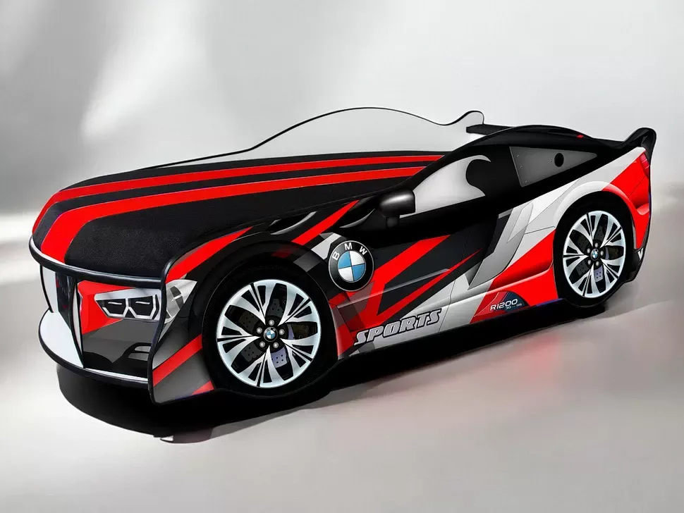 Диван-ліжко машина BMW Red Space 01 Viorina DEKO БМВ фото 3
