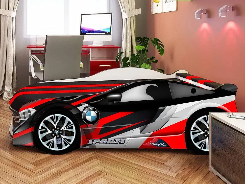 Диван-ліжко машина BMW Red Space 01 Viorina DEKO БМВ фото 4
