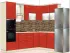 Оранжевая угловая кухня Color-MIX VIP-Master 3000x2140x1800 Оранжевая угловая кухня Color-MIX VIP-Master 3000x2140x1800
