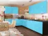 Голубая угловая кухня Color-MIX VIP-Master 3200x2140x2000 Голубая угловая кухня Color-MIX VIP-Master 3200x2140x2000