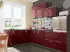 Угловая кухня МоДа VIP-Master 4,7 метра (2,8х1,9) цвет Бордо металлик