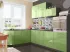 Угловая кухня МоДа VIP-Master 4,7 метра (2,8х1,9) цвет Фисташка металлик