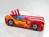 Диван-ліжко машина Elit E-5 Mcqueen 95 Red Viorina DEKO Макквін