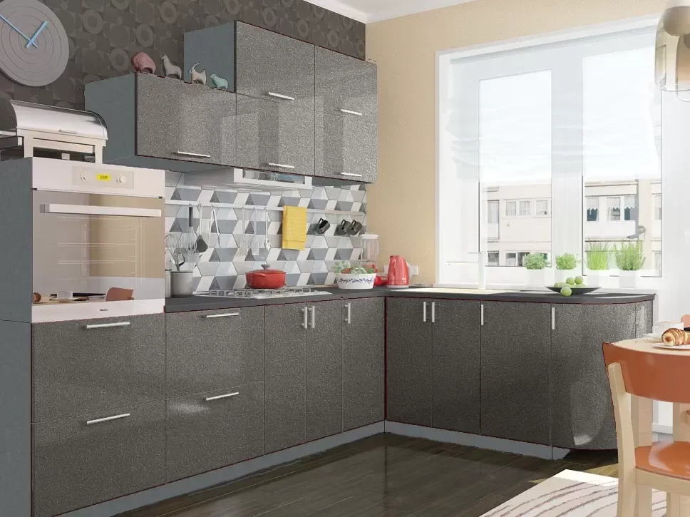 Кутова кухня Мода 3,0×2,0 м Віп-Майстер купити в Києві – Київ-Меблі™