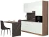 Модульна кухня 2200 зі столом 1200 МДФ фасади Acryl LuxeForm Рост