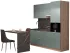 Модульна кухня 2200 зі столом 1200 МДФ фасади Acryl LuxeForm Рост