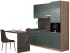 Модульна кухня 2200 зі столом 1200 МДФ фасади Acryl LuxeForm Рост