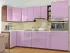 Розовая угловая кухня Color-MIX VIP-Master 2600x2140x1000