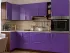 Фиолетовая угловая кухня Color-MIX VIP-Master 2600x2140x1000