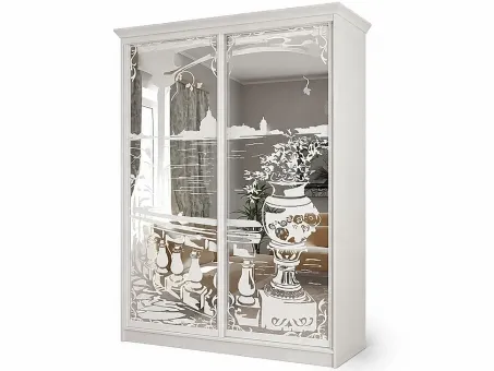 Шкаф-купе двухдверный Рим-Венециано Вип-Мастер 1500x450x2400 1,5 метра Шкаф-купе двухдверный Рим-Венециано Вип-Мастер 1500x450x2400 1,5 метра