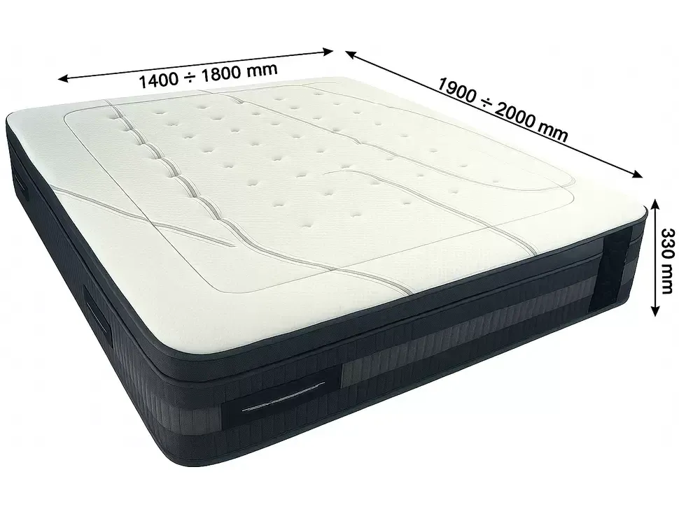 Ортопедичний матрац Premium Spring Константа Pocket Spring 140–180×190 – деталі виробу Ортопедичний матрац Premium Spring Константа Pocket Spring 140–180×190 – деталі виробу