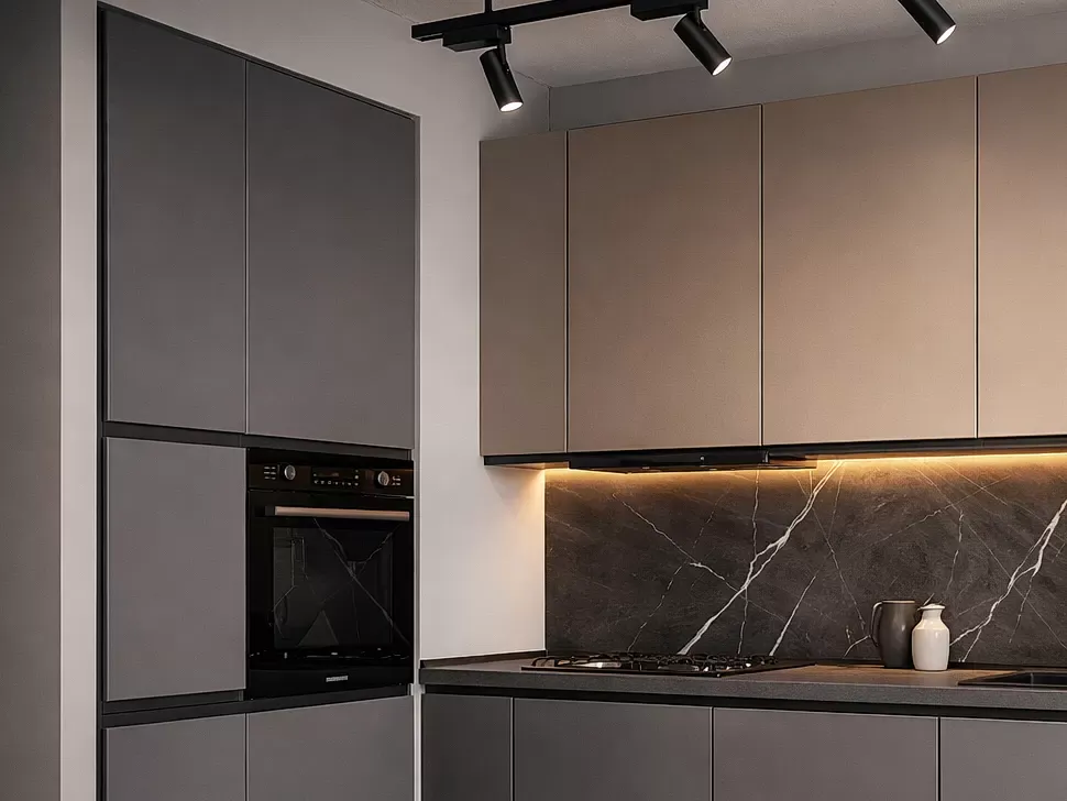 Угловая кухня Prime Lux 2,7×1,0 м Вип-Мастер фото 5