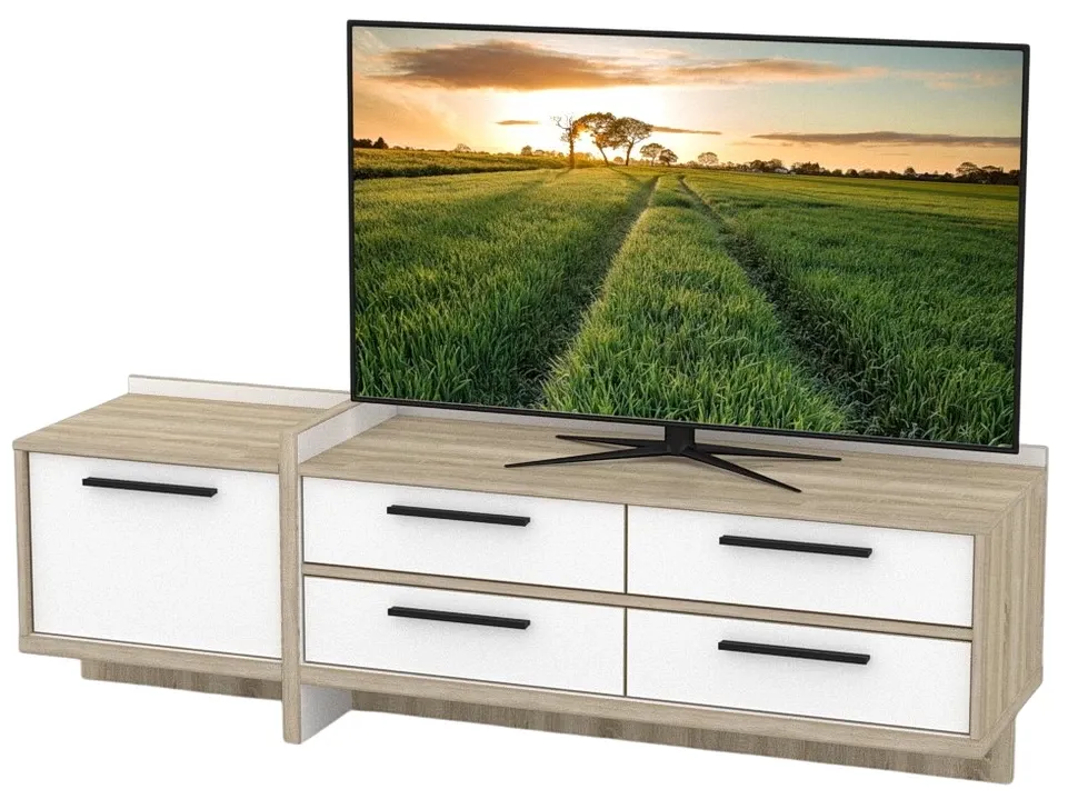 Тумба-TV под телевизор ТВ-302 Тиса Мебель дуб сонома