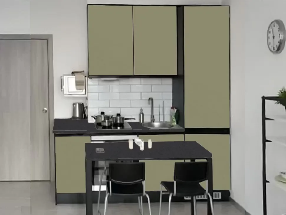 Капучино, Черная Керамика Угловая кухня Aльта BL SMART 2,0×1,0 м Вип-Мастер