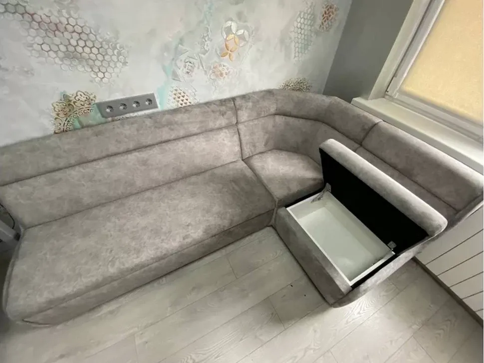 Ніша для зберігання бежевого кухонного куточка Константа розкладний Ніша для зберігання бежевого кухонного куточка Константа розкладний