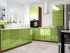 Салатовый металлик угловая кухня Color-MIX VIP-Master 2000x2140x2000