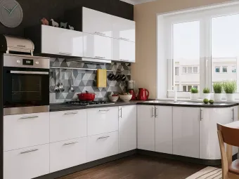 Угловая кухня МоДа 3,0×2,0 м Вип-Мастер – купить в Киеве, от производителя, доставка, оплата, гарантия Киев-Мебель™