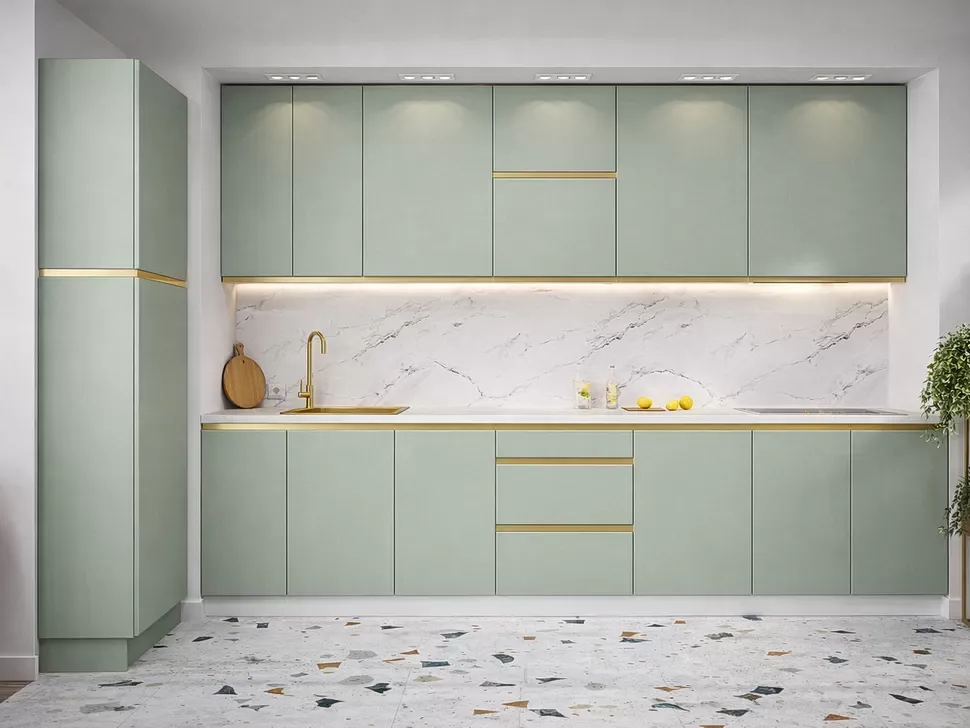 Угловая кухня Prime Lux 3,2×1,3 м Вип-Мастер фото 2 Угловая кухня Prime Lux 3,2×1,3 м Вип-Мастер фото 2