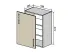 Розміри кухонної навісної шафи Альбіна модуль №5 800х720х280 Віп-Майстер люкс Розміри кухонної навісної шафи Альбіна модуль №5 800х720х280 Віп-Майстер люкс