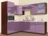 Фиалковая угловая кухня Color-MIX VIP-Master 2200x2000