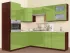 Оливковый металлик угловая кухня Color-MIX VIP-Master 2200x2000