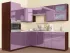 Фиалковый металлик угловая кухня Color-MIX VIP-Master 2200x2000