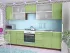 Фисташковая Прямая кухня МоДа VIP-Master 3 метра витрина Фисташковая Прямая кухня МоДа VIP-Master 3 метра витрина