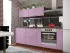 Розовая прямая кухня Color-MIX VIP-Master 2.2 метра Розовая прямая кухня Color-MIX VIP-Master 2.2 метра