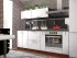 Белый металлик прямая кухня Color-MIX VIP-Master 2.2 метра Белый металлик прямая кухня Color-MIX VIP-Master 2.2 метра