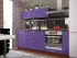 Сиреневый металлик прямая кухня Color-MIX VIP-Master 2.2 метра Сиреневый металлик прямая кухня Color-MIX VIP-Master 2.2 метра