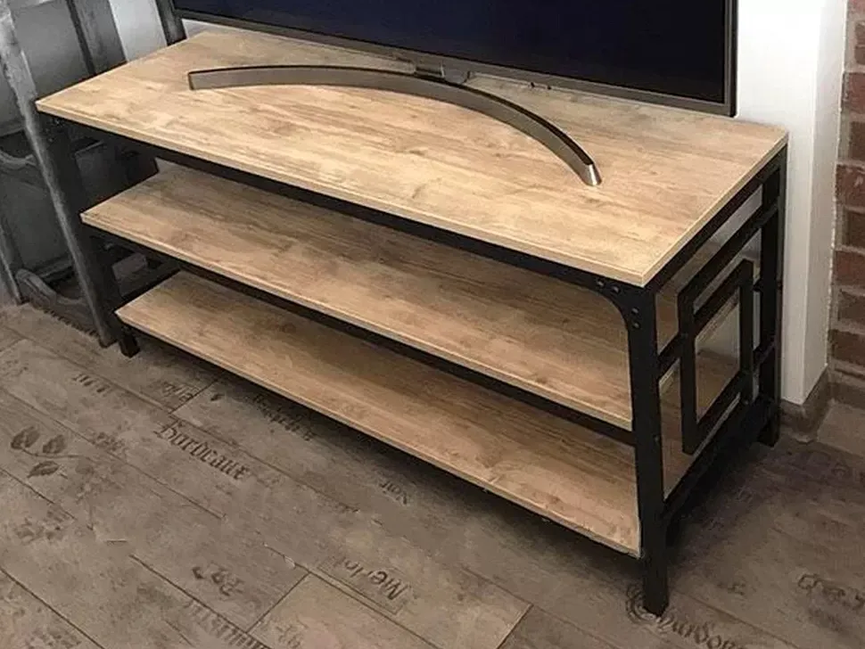 Тумба-TV Квадро-ТБ під телевізор 1200х450х400-ТБ Loft Метал-Дизайн фото 11