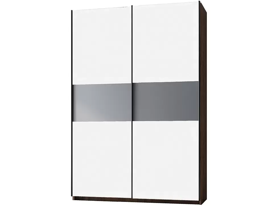 Шкаф купе ErgoSens Lux 3 белый Екр-1 1700х2400х667 мебельная фабрика Константа Шкаф купе ErgoSens Lux 3 белый Екр-1 1700х2400х667 мебельная фабрика Константа