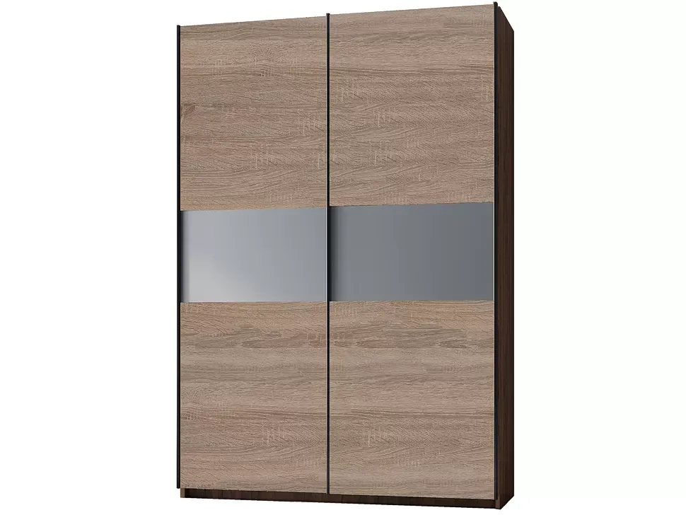 Шкаф купе ErgoSens Lux 3 дуб сонома трюфель Екр-1 1700х2400х667 мебельная фабрика Константа Шкаф купе ErgoSens Lux 3 дуб сонома трюфель Екр-1 1700х2400х667 мебельная фабрика Константа