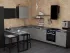 Кутова кухня 3000х2600 зі столом 1200х600 ДСП фасади Рост Кутова кухня 3000х2600 зі столом 1200х600 ДСП фасади Рост