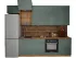 Модульная кухня Acryl 3 м фасады LuxeForm Рост Модульная кухня Acryl 3 м фасады LuxeForm Рост