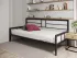 Диван-кровать Дабл Металл-Дизайн односпальная металлическая в интерьере Диван-кровать Дабл Металл-Дизайн односпальная металлическая в интерьере