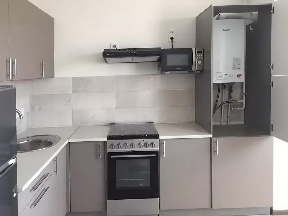 Кутова кухня Мода матова 2,6×1,6 м світло-коричнева Віп-Майстер фото 3 Кутова кухня Мода матова 2,6×1,6 м світло-коричнева Віп-Майстер фото 3