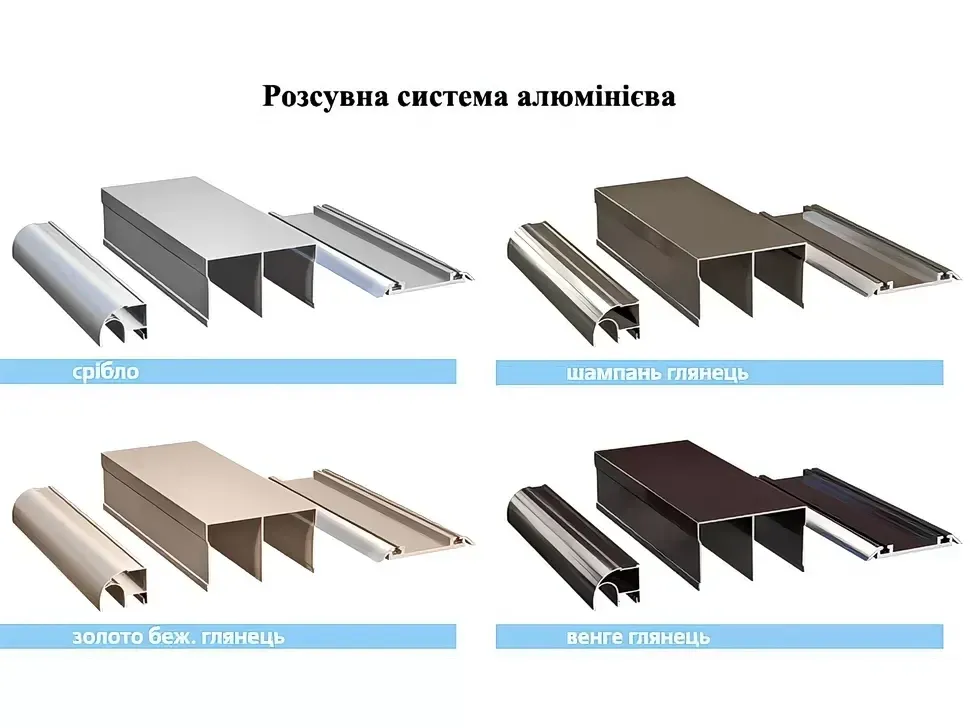 Шафа-купе тридверна 2400x450x2400 2,4 метри Київський-Стандарт фото 10