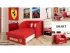 Красный детский диван Smart 2 Viorina DECO