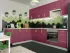 Бордовая угловая кухня ВИП-Мастер Марго 2,8х2,1 метра ❀ VIP-Master Margo 2800х2100