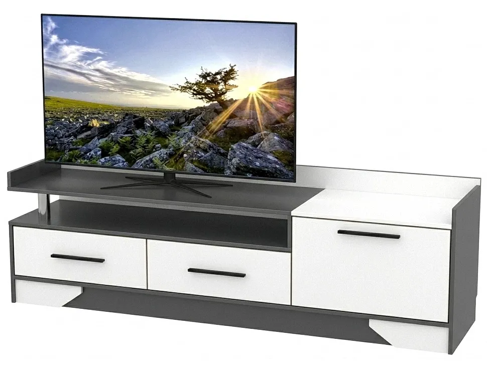 Тумба-TV под телевизор ТВ-337 Тиса Мебель графіт