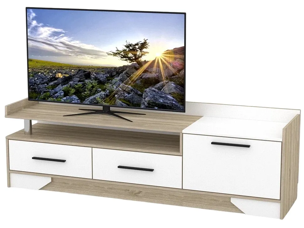 Тумба-TV под телевизор ТВ-337 Тиса Мебель дуб сонома