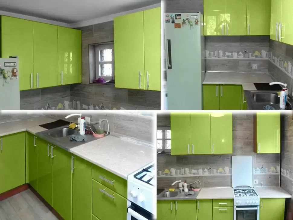 Кутова кухня Колор-Мікс 2,3×1,3 м жовто-оливкова Віп-Майстер фото 19 Кутова кухня Колор-Мікс 2,3×1,3 м жовто-оливкова Віп-Майстер фото 19