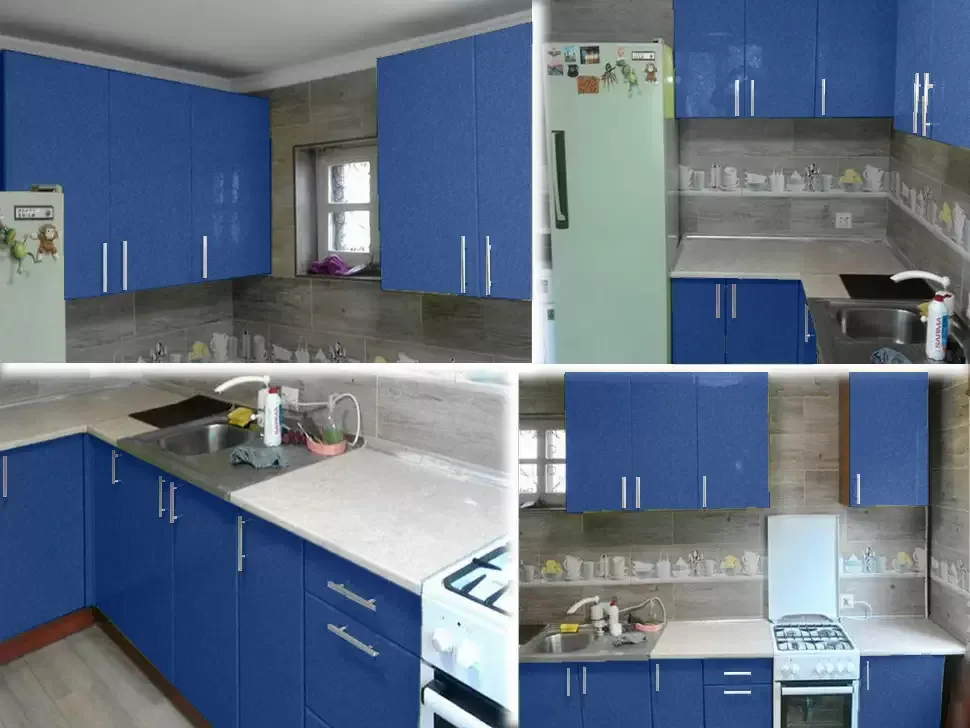 Морський Металік Кутова кухня Колор-Мікс 2,3×1,3 м жовто-оливкова Віп-Майстер Морський Металік Кутова кухня Колор-Мікс 2,3×1,3 м жовто-оливкова Віп-Майстер