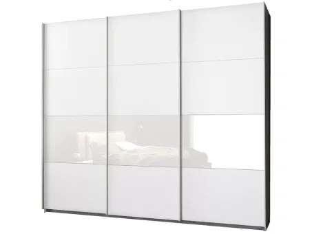 Шкаф-купе ErgoSens Lux 14 Екр-1 2100х2400х667 трехдверный Константа