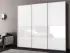 Шкаф купе ErgoSens Lux 14 Екр-1 белый корпус, размеры ШхГхВ 2100х2400х667 мм. Мебельная фабрика  Константа